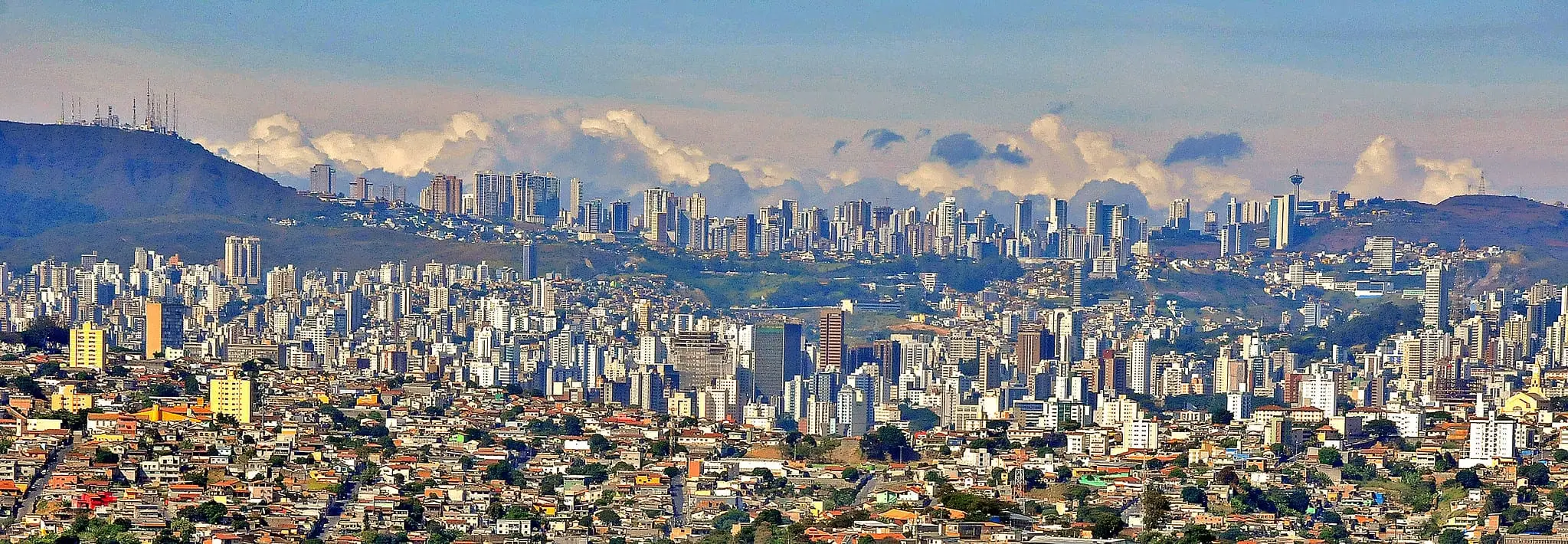Imagem panoramica da cidade de Belo Horizonte